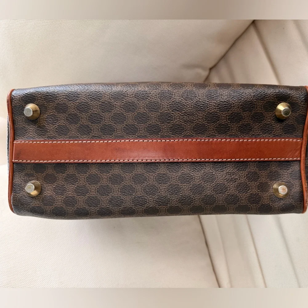 Vintage Celine Brown Macadam Boston - Picture 13 of 14